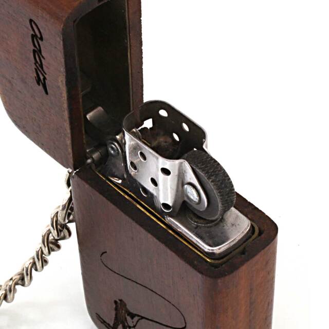 絶版/ヴィンテージ Zippo ジッポー 中古 1996年製造木巻き D缶