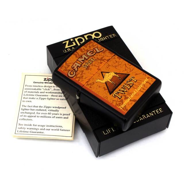 絶版/ヴィンテージ Zippo ジッポー 中古 1999年製造タバコ銘柄  