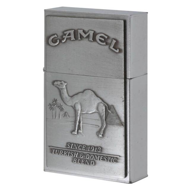 絶版/ヴィンテージ Zippo ジッポー 中古 1997年製造 タバコ銘柄 キャメル CAMEL 1932レプリカ セカンドリリース 250CML 504 JOE MOON＆MTR  [S]ほぼ新品同様