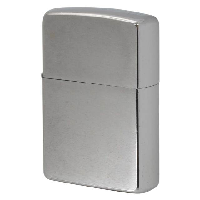 絶版/ヴィンテージ Zippo ジッポー 中古 2012年製造 ブラッシュドクローム No.200  [C]使用感あり傷汚れあり