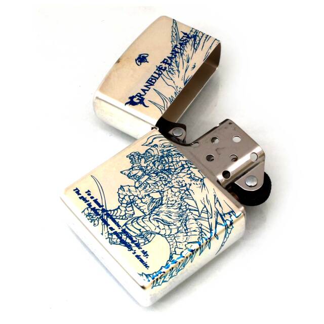 絶版/ヴィンテージ Zippo ジッポー 中古 2016年製造グランブルー 絶版/ヴィンテージ Zippo ジッポー 中古 2016年製造グランブルー