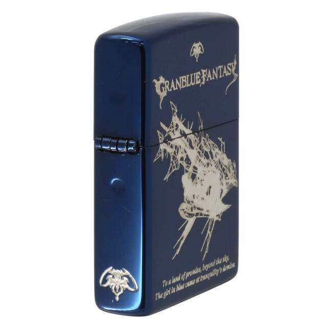 絶版/ヴィンテージ Zippo ジッポー 中古 2016年製造グランブルー