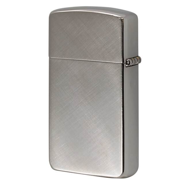 ヴィンテージ　純銀　コンパクト 絶版/ヴィンテージ Zippo ジッポー 中古 2005年製造スリム 純銀ハート