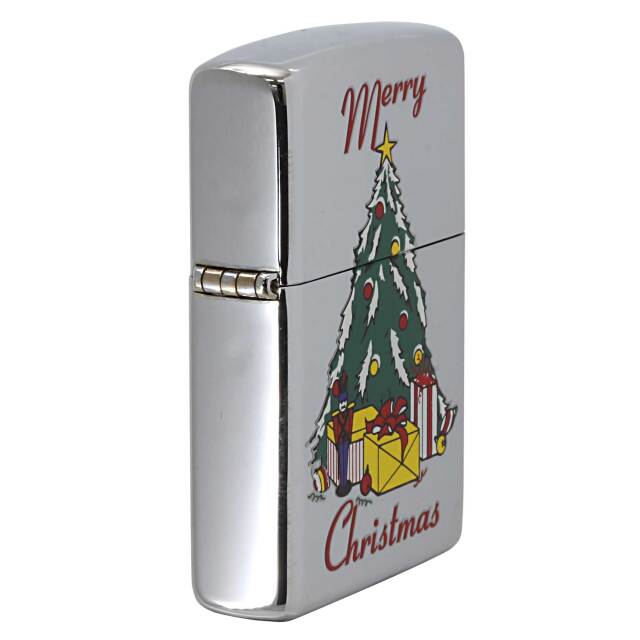 絶版/ヴィンテージ Zippo ジッポー 中古 2001年製造Merry Christmas