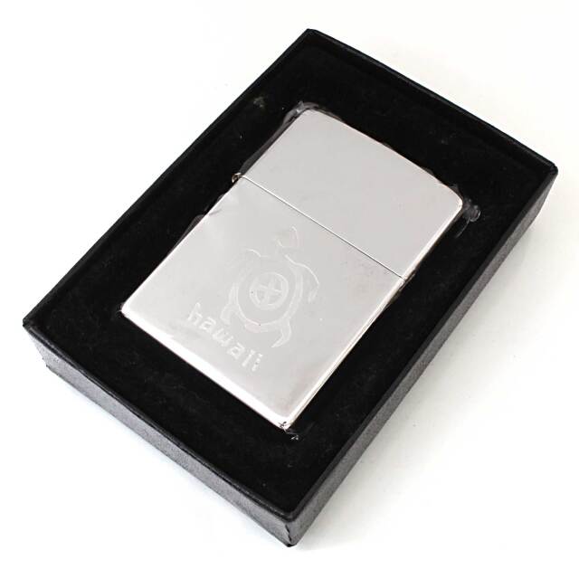 絶版/ヴィンテージ Zippo ジッポー 中古 2004年製造Hawaii ハワイ ホヌ