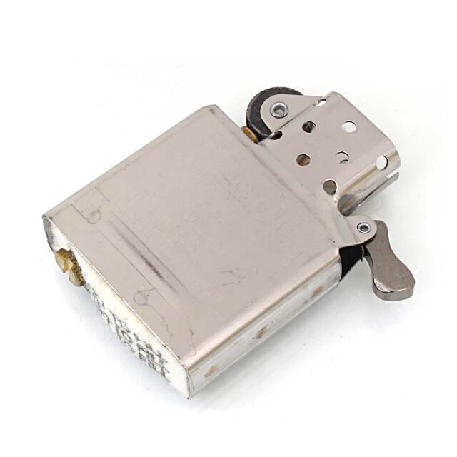 絶版/ヴィンテージ Zippo ジッポー 中古 2003年製造部長 島耕作 銀