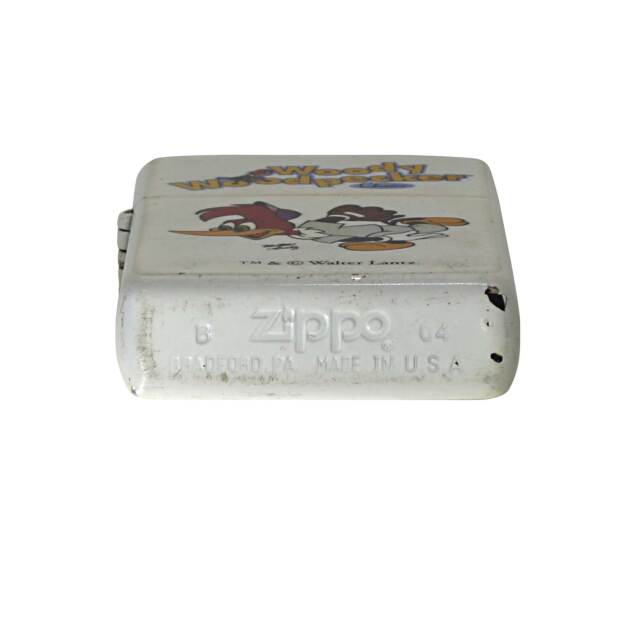 絶版/ヴィンテージ Zippo ジッポー 中古 2004年製造Woody
