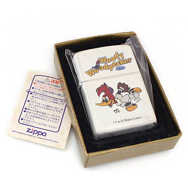 絶版/ヴィンテージ Zippo ジッポー 中古 2004年製造Woody