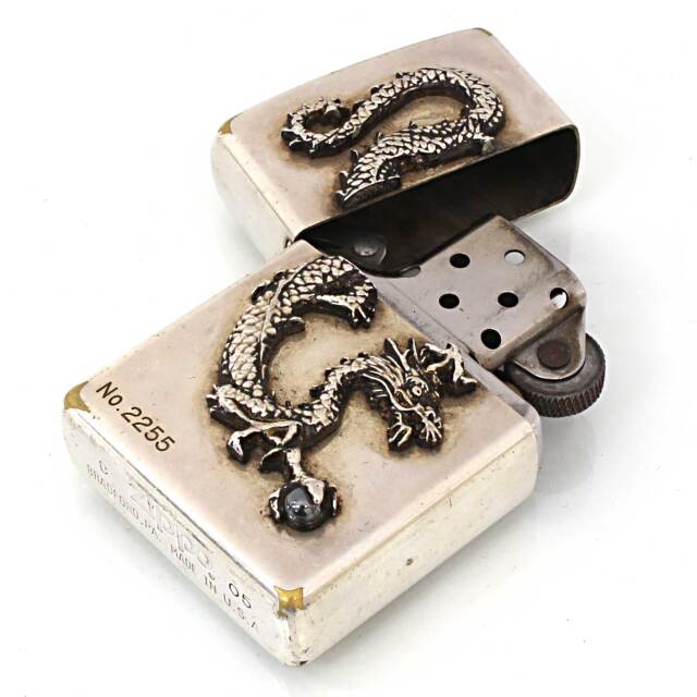 絶版/ヴィンテージ Zippo ジッポー 中古 2005年製造限定 匠シリーズ 龍