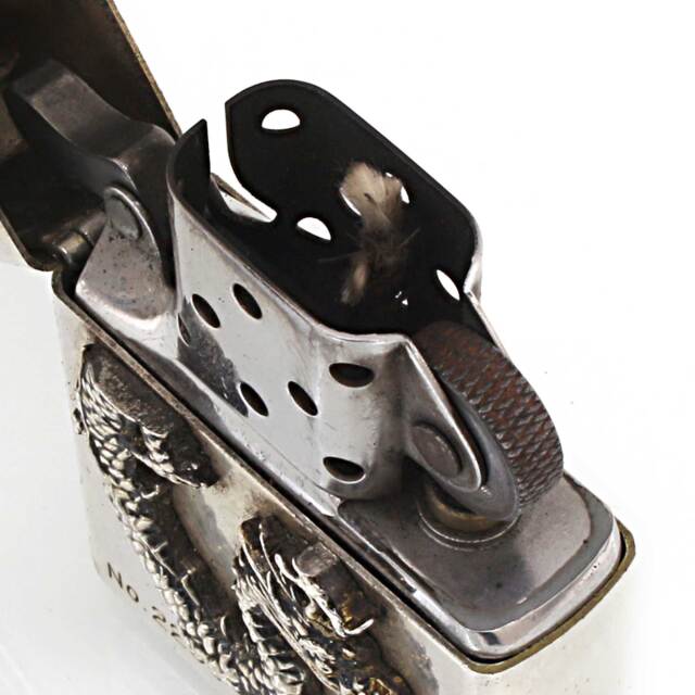 絶版/ヴィンテージ Zippo ジッポー 中古 2005年製造限定 匠シリーズ 龍