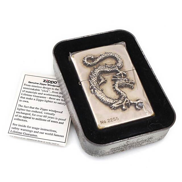 絶版/ヴィンテージ Zippo ジッポー 中古 2005年製造限定 匠シリーズ 龍