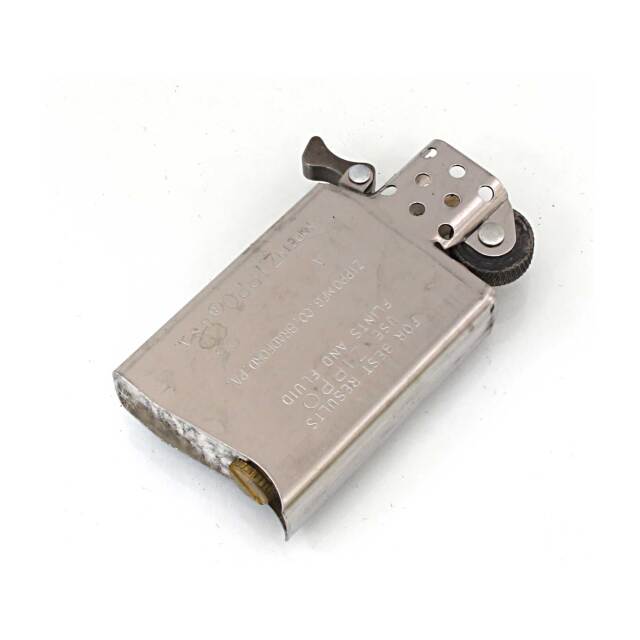 米軍 朝鮮戦争 衛生塀 実物 ZIPPO ドッグタッグ IDブレスレット 階級章 絶版/ヴィンテージ Zippo ジッポー 中古 2005年製造スリム 沖縄