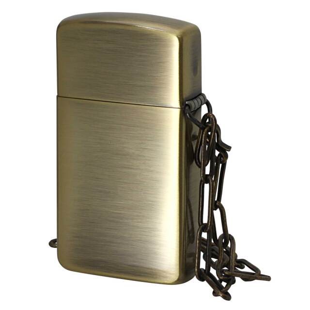 絶版/ヴィンテージ Zippo ジッポー 中古 2003年製造ブラス スリム