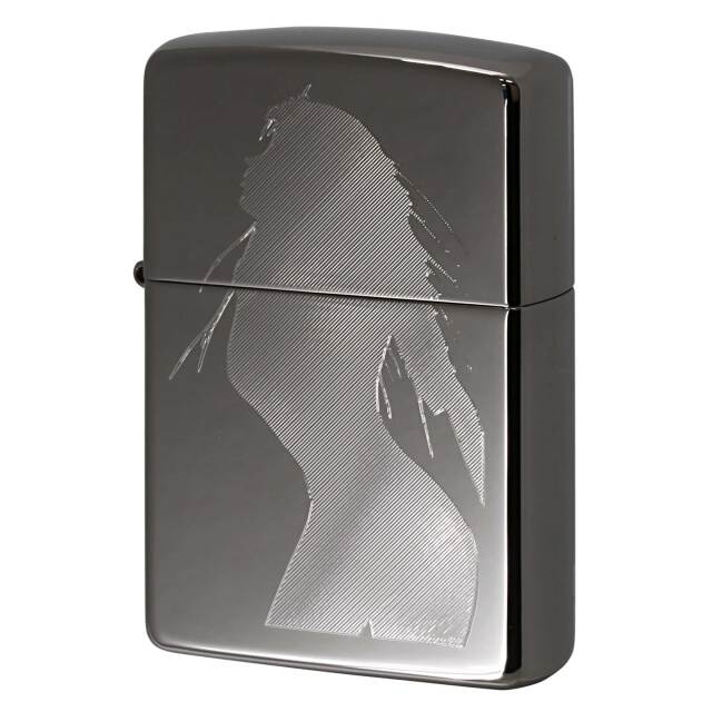 絶版/ヴィンテージ Zippo ジッポー 中古 2006年製造 Seductive Silhouette セクシーシルエット 20762  [S]ほぼ新品同様