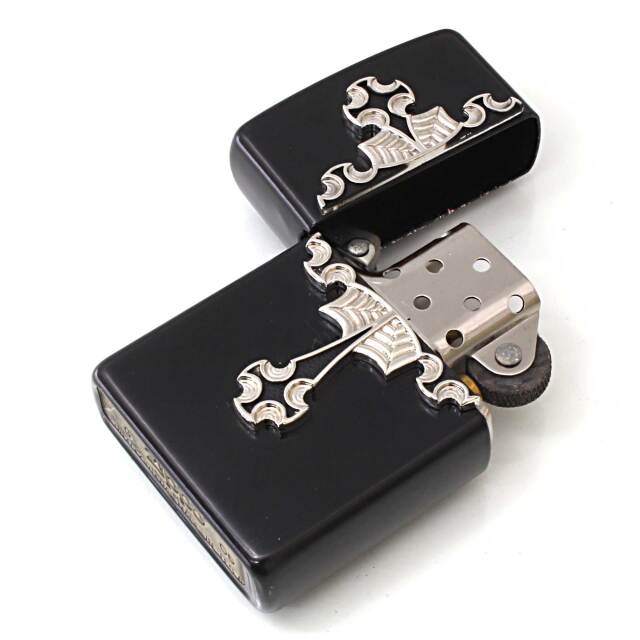 絶版/ヴィンテージ Zippo ジッポー 中古 2006年製造Gothic Cross