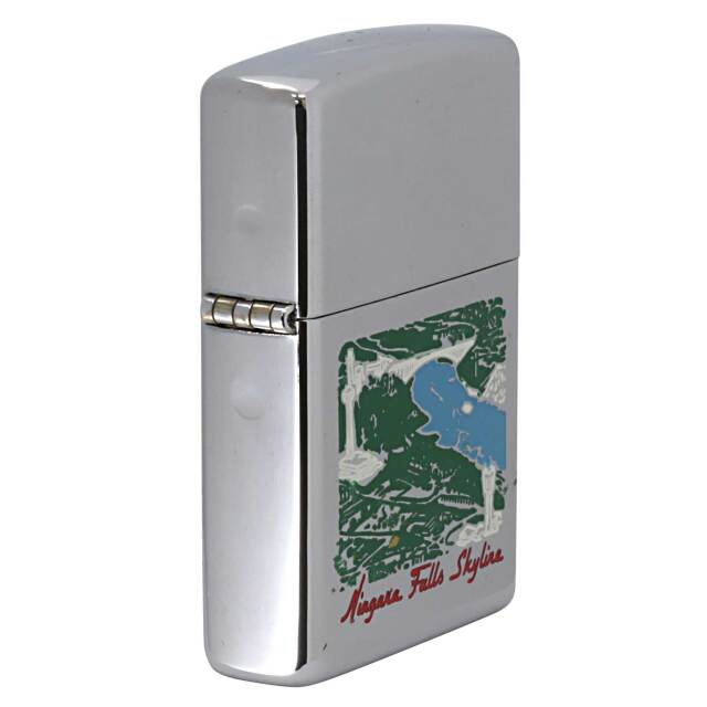 絶版/ヴィンテージ Zippo ジッポー 中古 2000年製造カナダ製造 Niagara