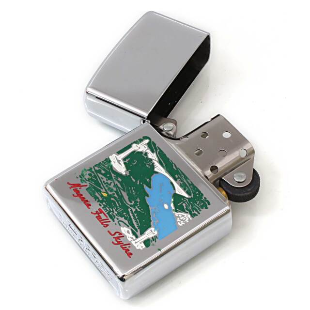 絶版/ヴィンテージ Zippo ジッポー 中古 2000年製造カナダ製造 Niagara