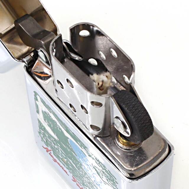 絶版/ヴィンテージ Zippo ジッポー 中古 2000年製造カナダ製造 Niagara