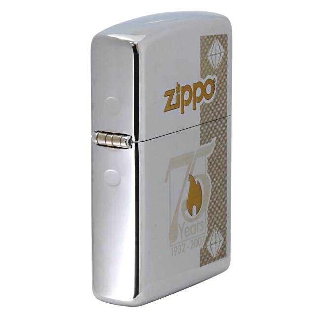 絶版/ヴィンテージ Zippo ジッポー 中古 2007年製造Zippo社創立75周年