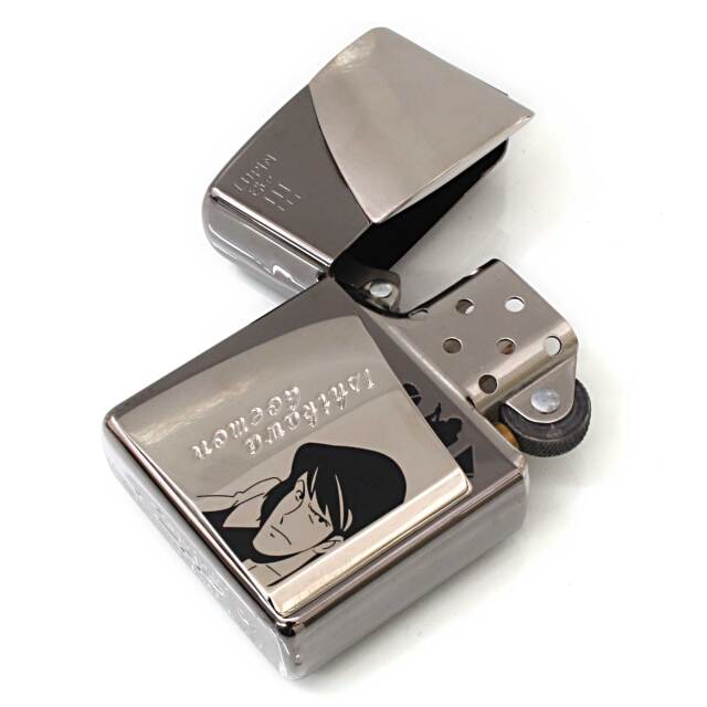 絶版/ヴィンテージ Zippo ジッポー 中古 2005年製造ルパン三世 THE