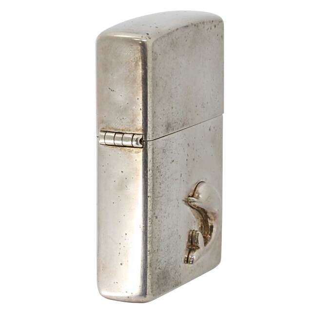 絶版/ヴィンテージ Zippo ジッポー 中古 1999年製造DOLPHIN イルカ