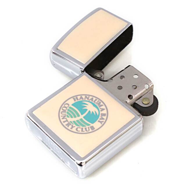 絶版/ヴィンテージ Zippo ジッポー 中古 1989年製造スリム スクリム