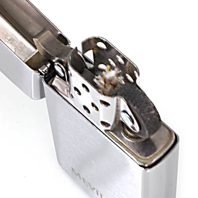 絶版/ヴィンテージ Zippo ジッポー 中古 2016年製造タバコ銘柄 MEVIUS
