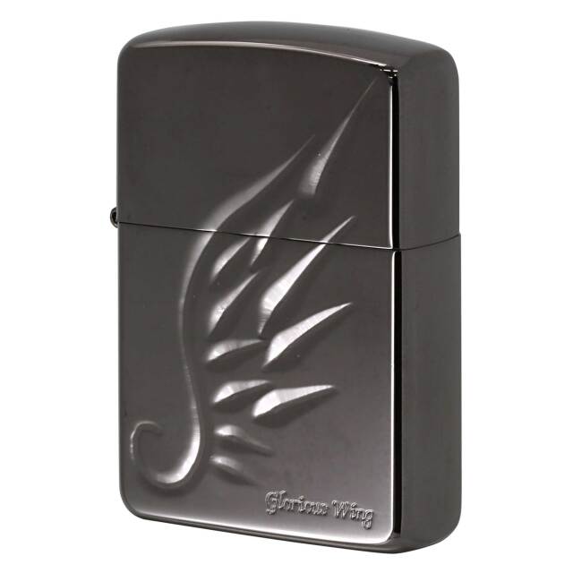 絶版/ヴィンテージ Zippo ジッポー 中古 2013年製造 アーマー V-WING BK  [N]未使用・新品