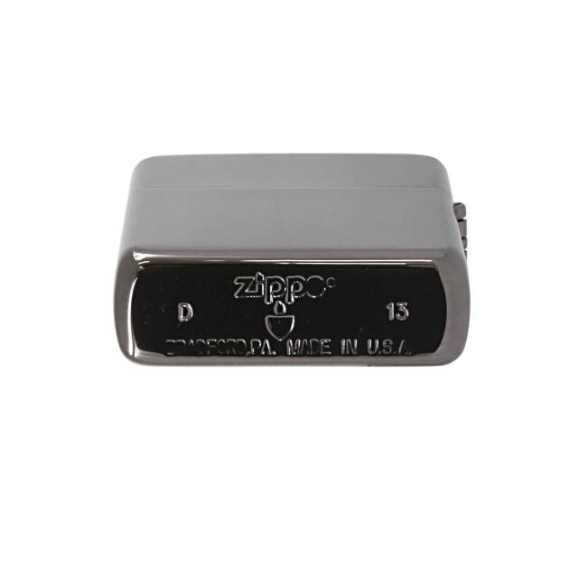 絶版/ヴィンテージ Zippo ジッポー 中古 2013年製造アーマー V-WING BK
