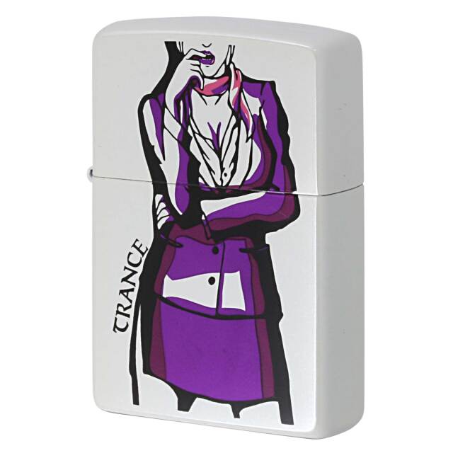 絶版/ヴィンテージ Zippo ジッポー 中古 2007年製造 トランスレディー スチュワーデス3  [N]未使用・新品