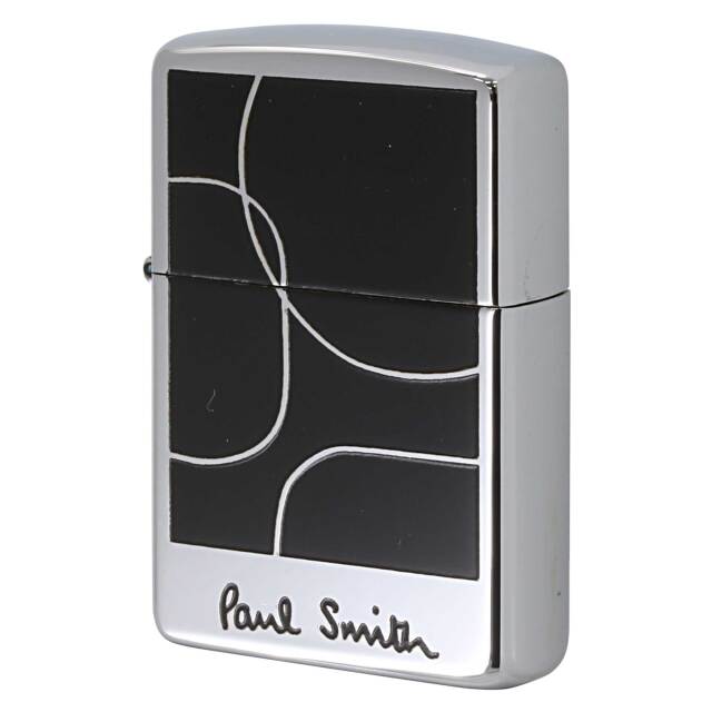 絶版/ヴィンテージ Zippo ジッポー 中古 1996年製造 ZIPPO Paul Smith ポール・スミス 線画アート2  [S]ほぼ新品同様
