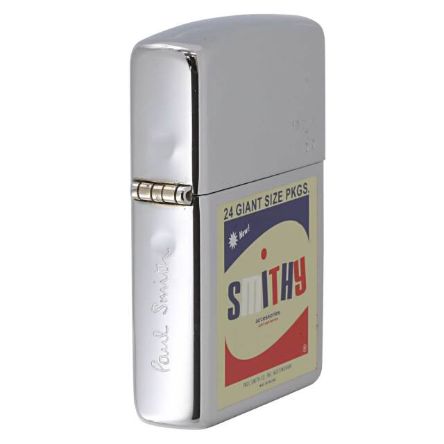 絶版/ヴィンテージ Zippo ジッポー 中古 2002年製造ZIPPO Paul Smith