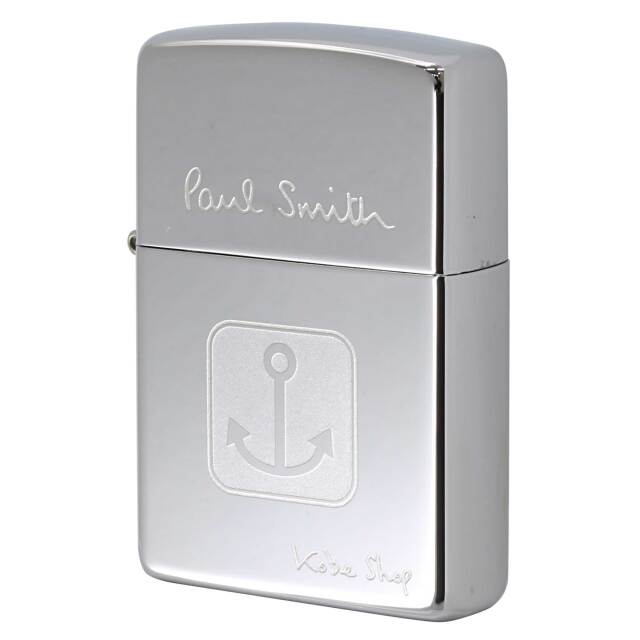絶版/ヴィンテージ Zippo ジッポー 中古 2002年製造 ZIPPO Paul Smith ポール・スミス アンカーロゴ Kobe shop  [S]ほぼ新品同様