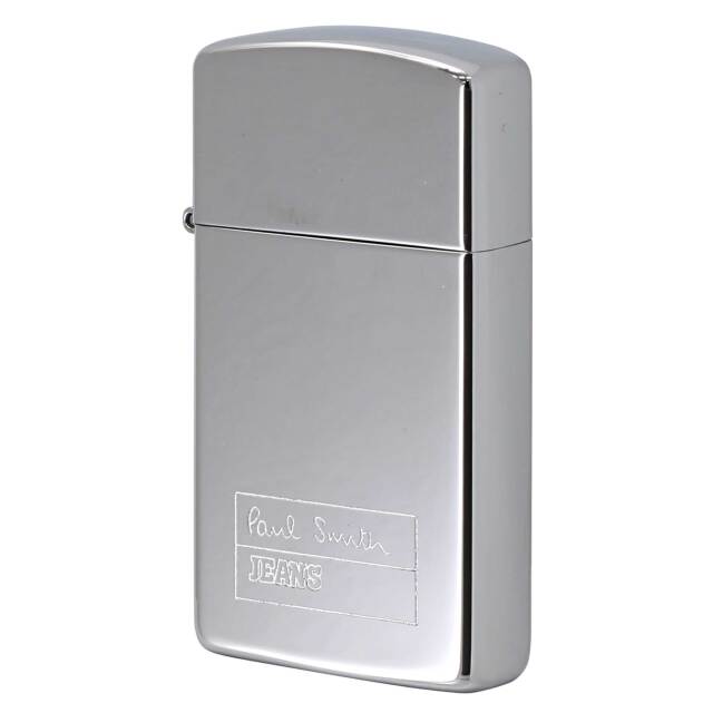 絶版/ヴィンテージ Zippo ジッポー 中古 1996年製造 ZIPPO Paul Smith ポール・スミス  スリム Jeans  [S]ほぼ新品同様
