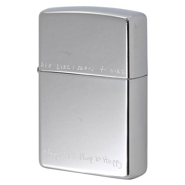 絶版/ヴィンテージ Zippo ジッポー 中古 1999年製造 ZIPPO Paul Smith ポール・スミス 長崎ショップ 10Anv.  [S]ほぼ新品同様