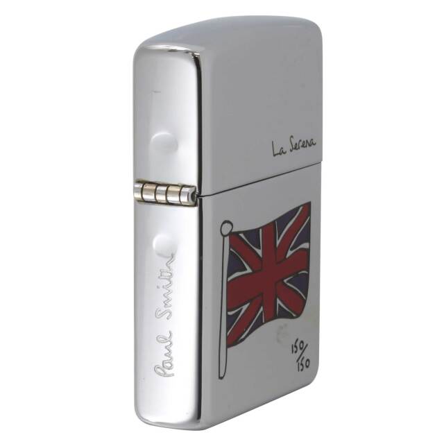絶版/ヴィンテージ Zippo ジッポー 中古 2002年製造ZIPPO Paul Smith