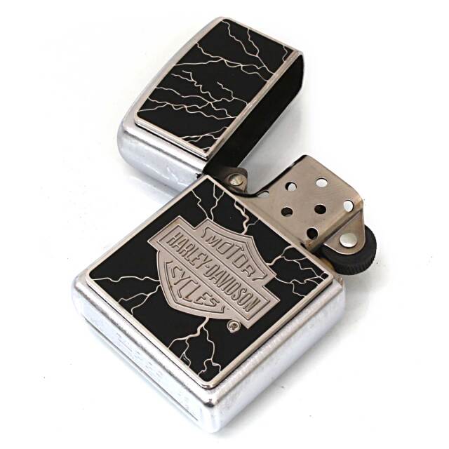 絶版/ヴィンテージ Zippo ジッポー 中古 2005年製造ハーレー