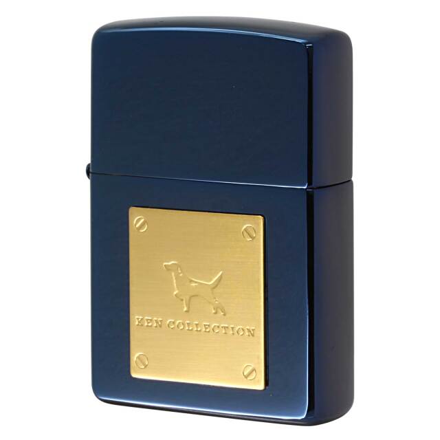 絶版/ヴィンテージ Zippo ジッポー 中古 2001年製造 KEN COLLECTION ケンコレクション 石津謙介  [A]使用感少なく状態が良い