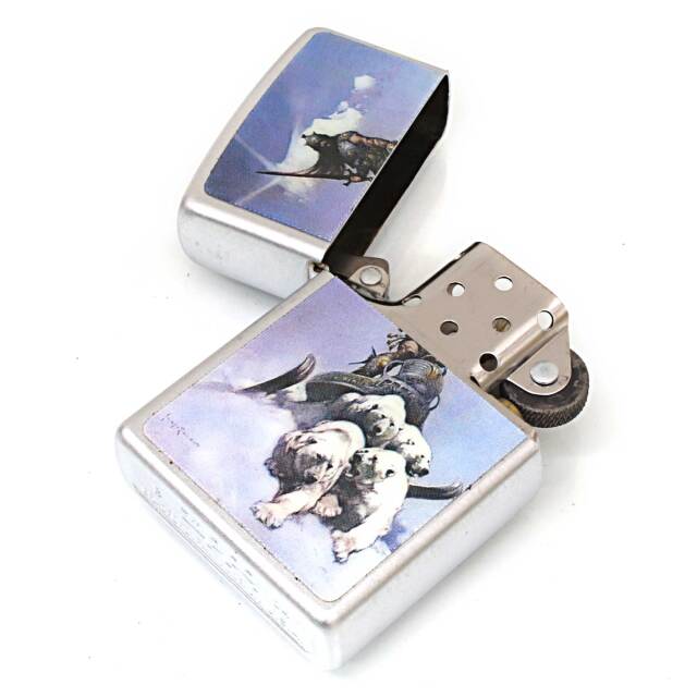 絶版/ヴィンテージ Zippo ジッポー 中古 2004年製造フランク