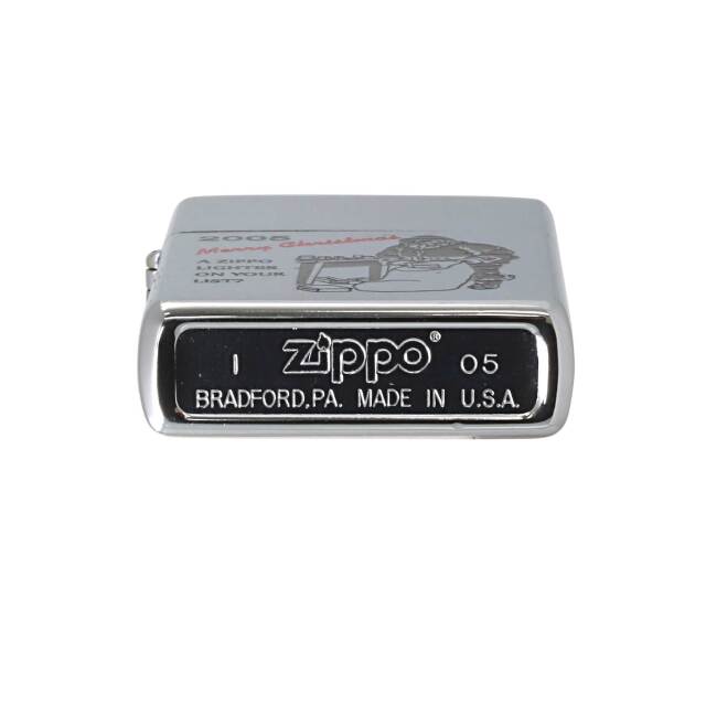絶版/ヴィンテージ Zippo ジッポー 中古 2005年製造2005年 Merry