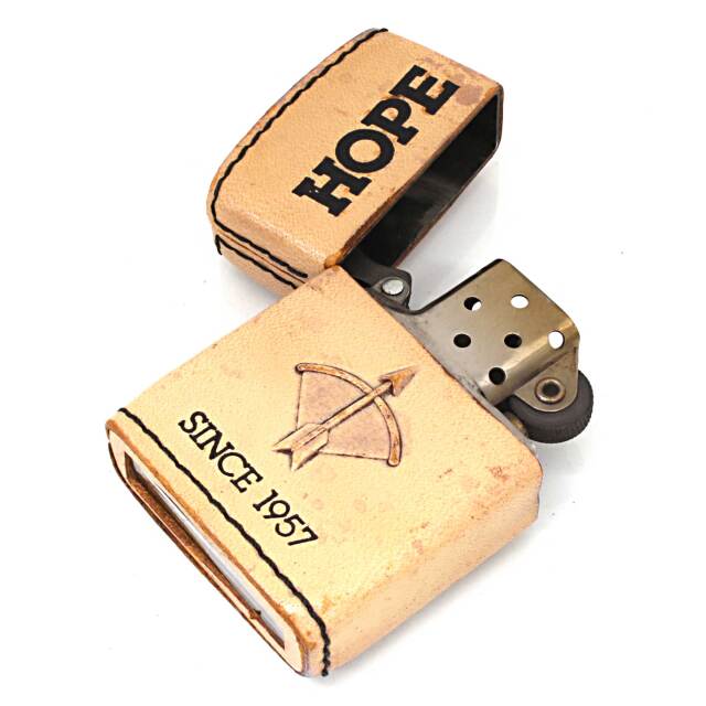 絶版/ヴィンテージ Zippo ジッポー 中古 2007年製造HOPE ホープ