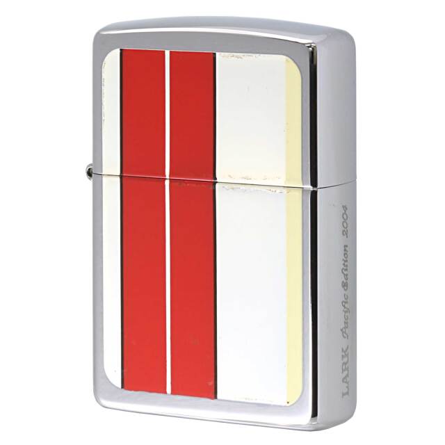 絶版/ヴィンテージ Zippo ジッポー 中古 2004年製造 LARK Pacific Edition 2004 Free Rider サーフボードシリーズ  [A]使用感少なく状態が良い
