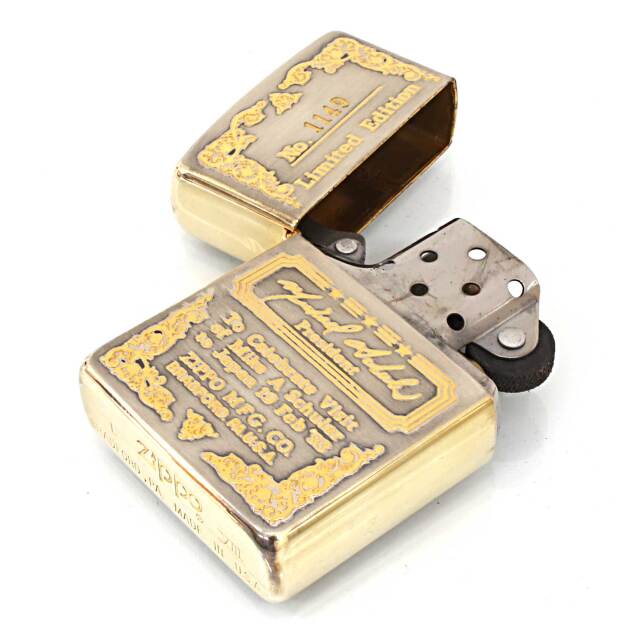 着火未確認 ZIPPO マイク A シュラー LIMITED EDITION No.0748 ゴールド系 ジッポ リミテッドエディション ライター  札幌市 清田区 平岡 楽天市場】ZIPPO ライター ゴールド レギュラー ブラッシュブラス
