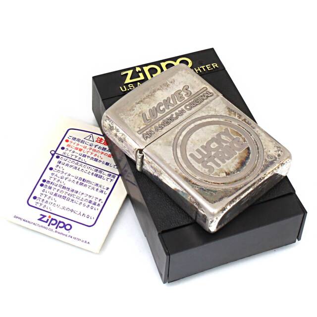 【Special！】ヴィンテージ・ラッキーストライク 絶版/ヴィンテージ Zippo ジッポー 中古 1995年製造ラッキー