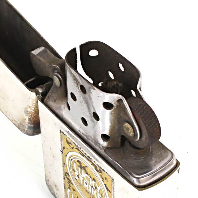 絶版/ヴィンテージ Zippo ジッポー 中古 1996年製造ラッキーストライク