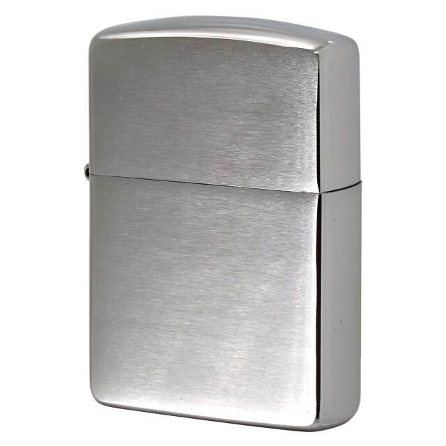 絶版/ヴィンテージ Zippo ジッポー 中古 2023年製造 ブラッシュドクローム ARMOR Brushed Chrome No.162  [A]使用感少なく状態が良い