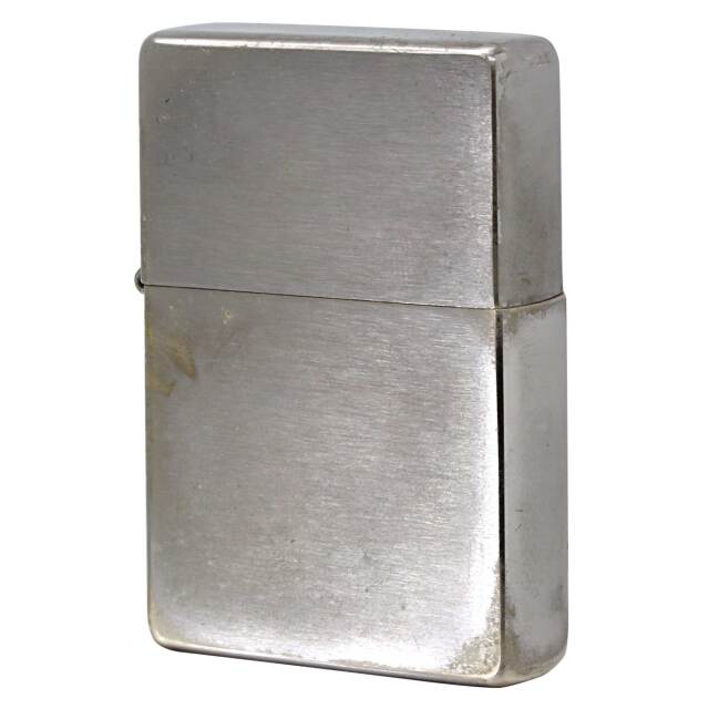 絶版/ヴィンテージ Zippo ジッポー 中古 2023年製造 1937レプリカ フラットトップ ブラッシュドクローム No.230CC  [C]使用感あり傷汚れあり