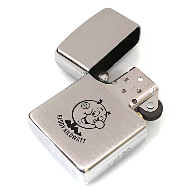 絶版/ヴィンテージ Zippo ジッポー 中古 2008年製造限定50個 REDDY