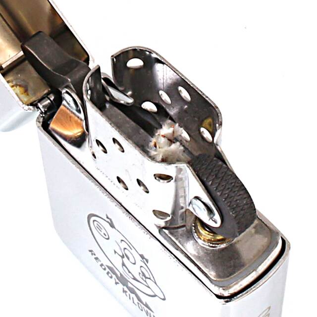 絶版/ヴィンテージ Zippo ジッポー 中古 2008年製造限定50個 REDDY