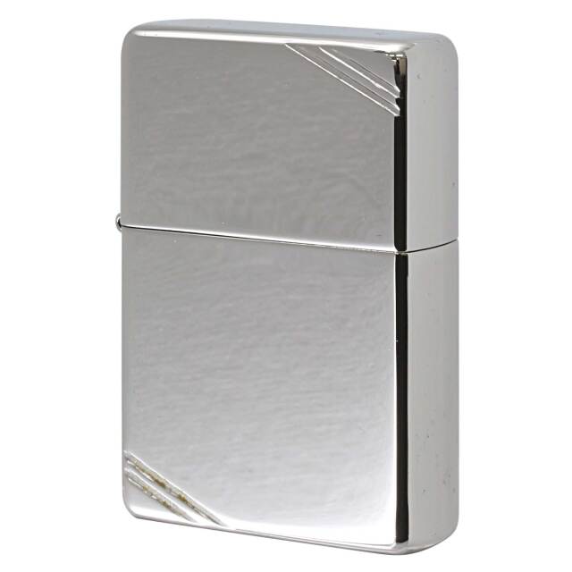 絶版/ヴィンテージ Zippo ジッポー 中古 2012年製造 1937レプリカ フラットトップ ダイアゴナルライン No.260  [A]使用感少なく状態が良い